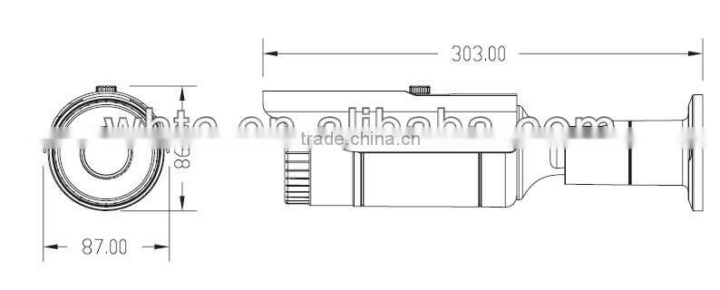 2014 Top sale besnt Secure Eye CCTV 720P HD CVI Camera