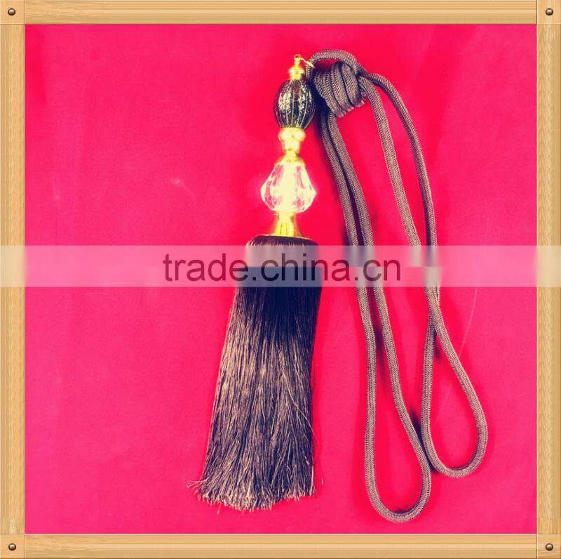 Hot selling curtain accessories tieback for window decor