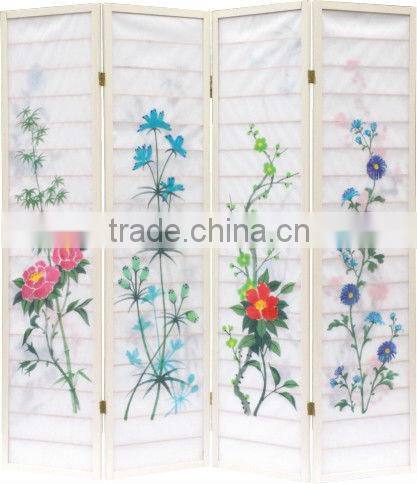 Beautiful Flowers Shoji Screen