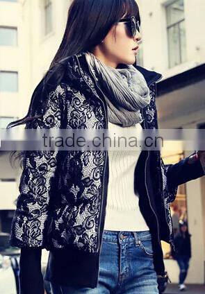lace fabric laminated with release paper thansfer coating fabric for down jacket