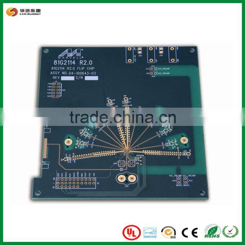 1.0 mm thickness double sided Hasl appliance fr4 quality aluminium base copper-clad laminate pcb board