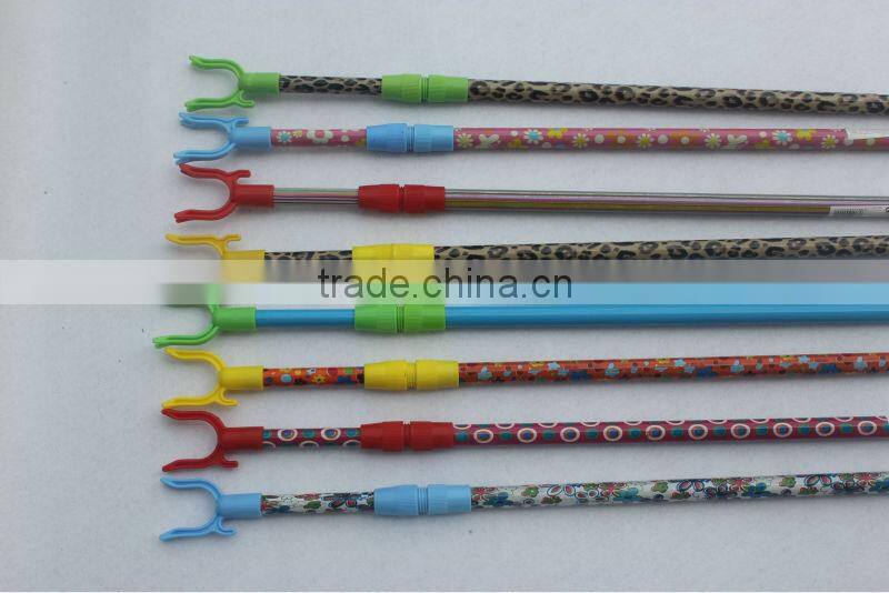 Market hot saling Cloth hanger fork with telescopic handle