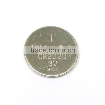 3v CR2020 battery lithium button cell battery ew