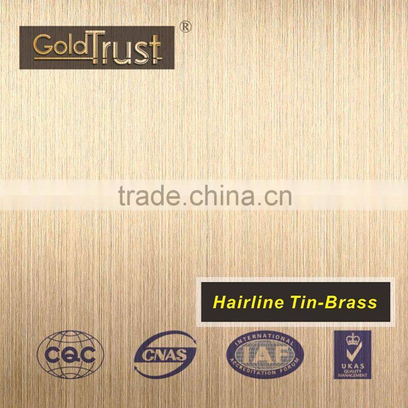 supply JIS hairline finish stainless steel sheets for building decoration and wall panels