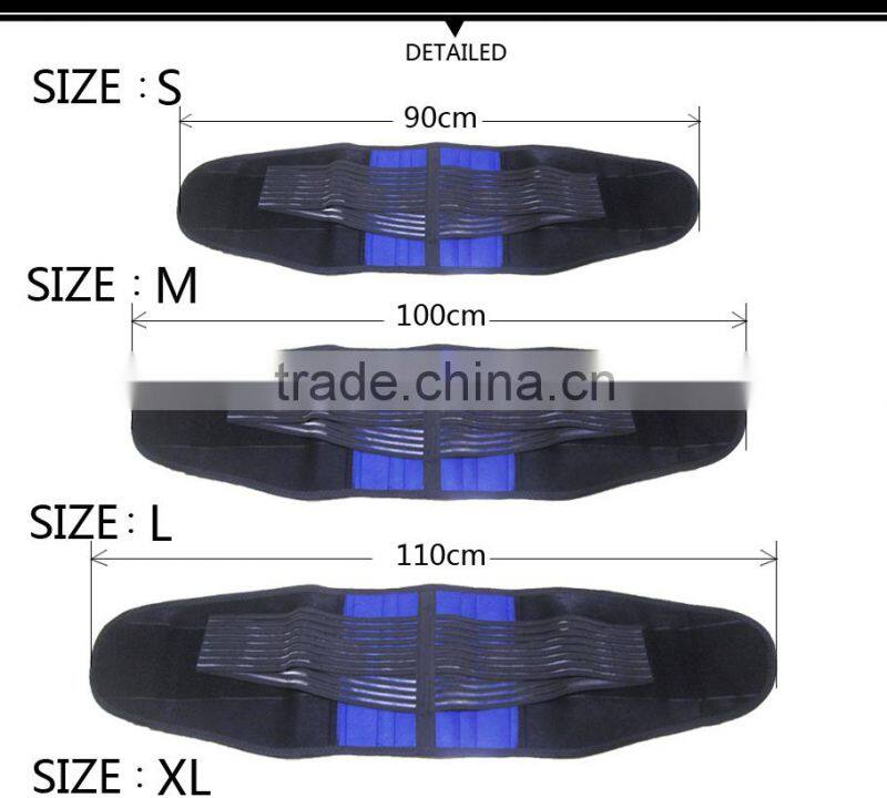 High quality neoprene lumbar support back brace