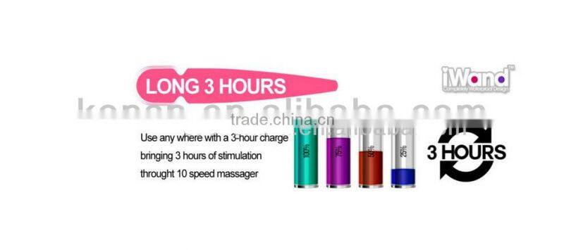 Massager wand JAPAN sex image Magic wand massager vibrator,waterproof , wireless with USB charger