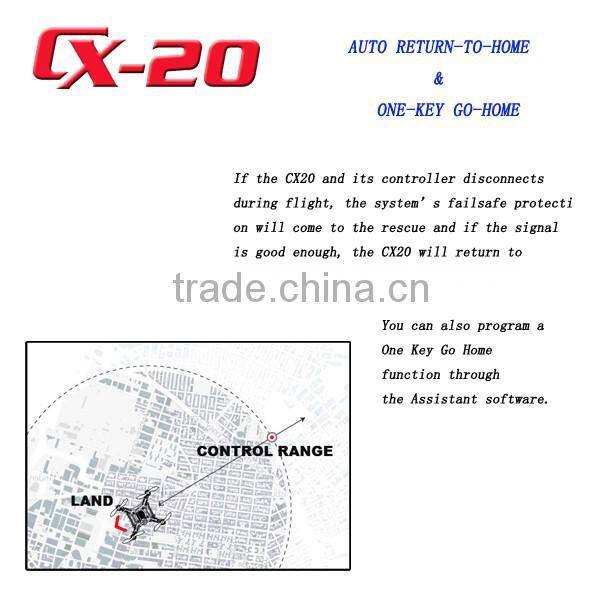 Cheerson CX-20 CX20 Open-source Version Auto-Pathfinder Quadcopter RTF 2.4GHz