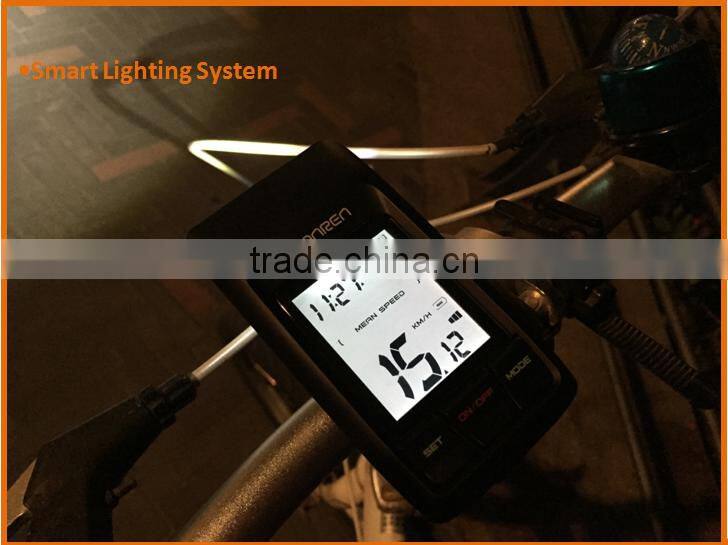 Large LCD screen waterproof day and night cycling Wireless bike computer