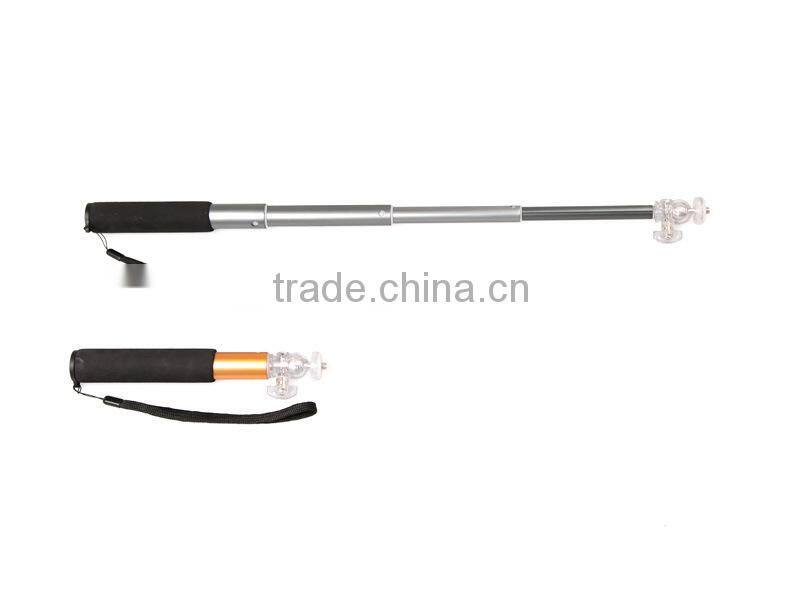 Promotion Aluminum Alloy Handheld Extendable Selfie Stick Monopod For SLR / Digital Camera for Phone
