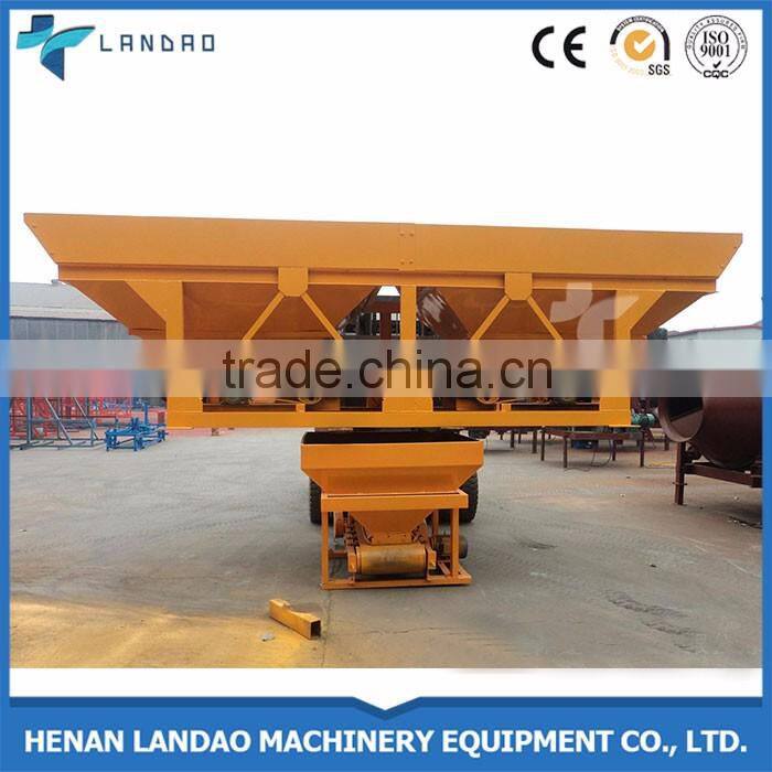 High Efficiency PLD Concrete Aggregate Batcher