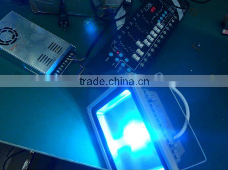 30W RGB DMX flood light,DC24V input;can be controlled by dmx controller directly