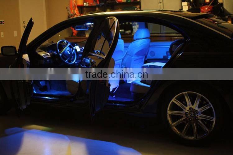 High brightness 5050 chips polarity led automobile light car interior light kits