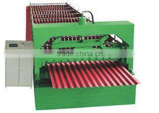 steel tile making machine