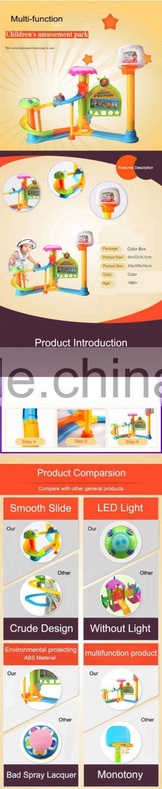 Hot-selling amusement park wholesale educational toy baby basketball set