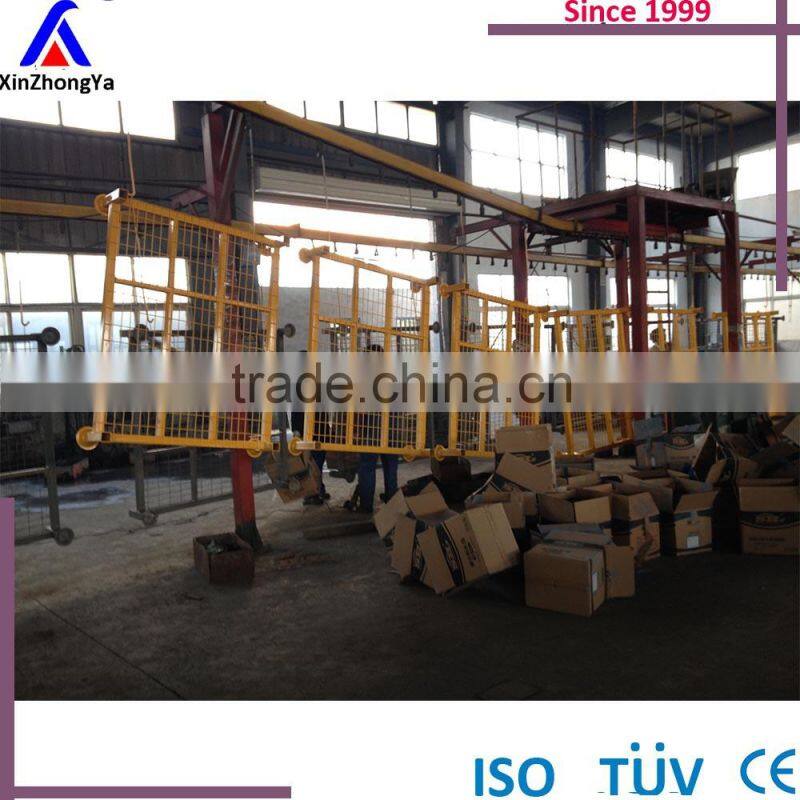 Heavy duty double level truck tire stacking racks