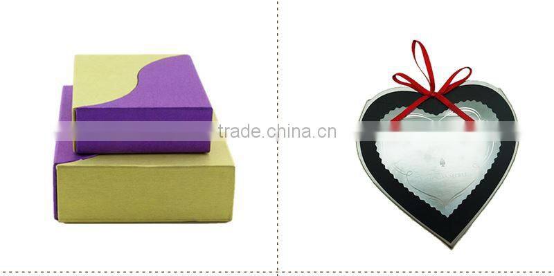 customized cosmetic box gift box with company name printed