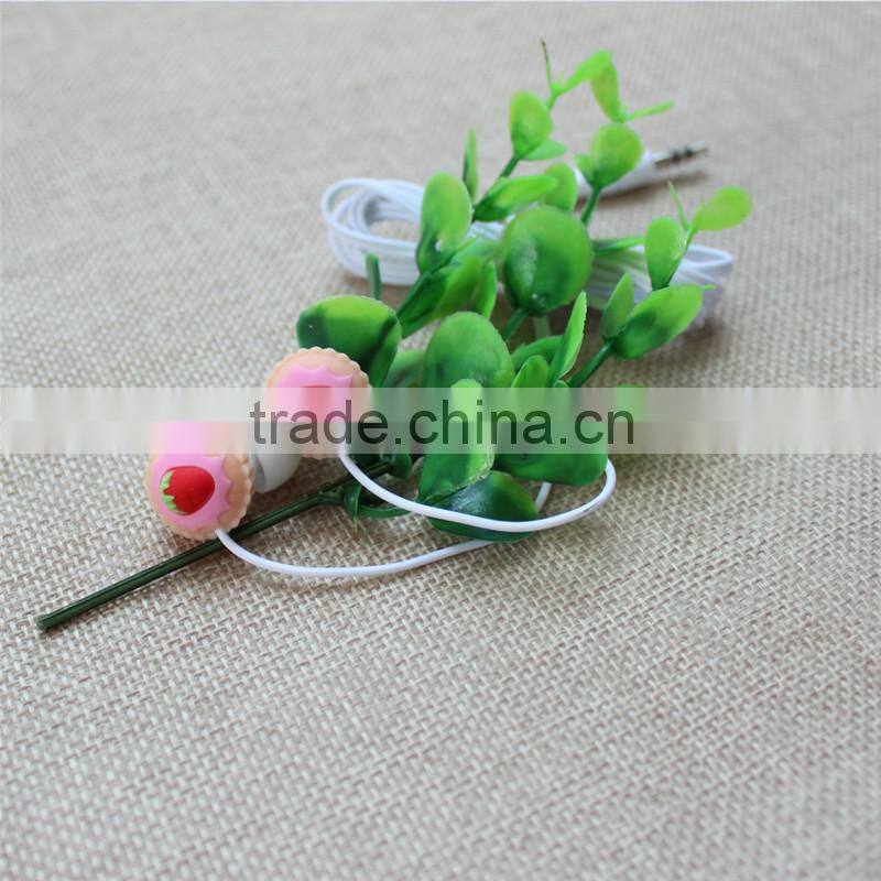 Cake Earphones For Mobile, cartoon earphone ,Earphone for kids