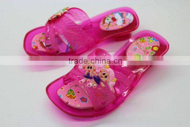 Girl pean dancing sandals gel sandals