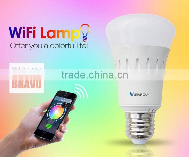 VStarcam wf820 Smart Home System E27 Base Phone APP control pest control hidden surveillance systems