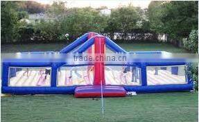 inflatable beach volleyball court