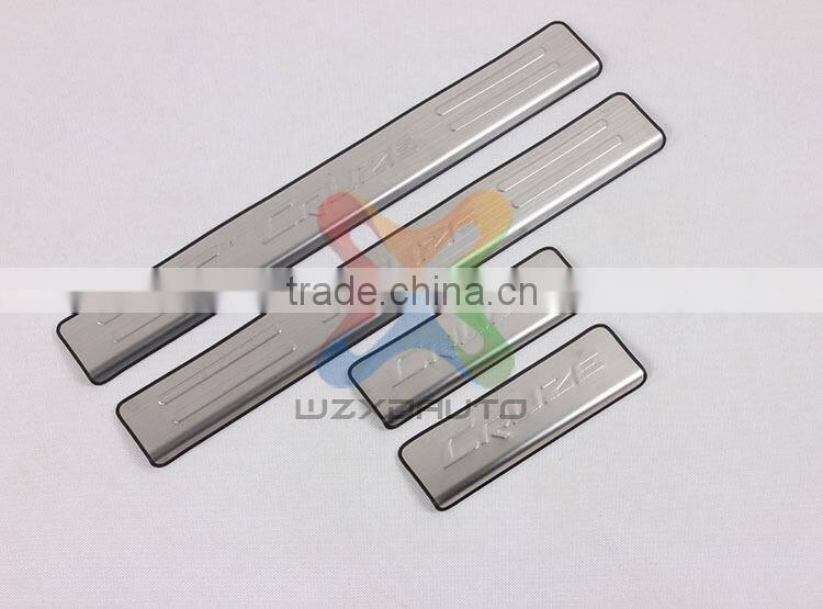 4 DOOR SILL SCUFF PLATE DOOR SILL PLATE COVABS DOOR SILL PALTE FOR CHEVROLET CRUZE 2015