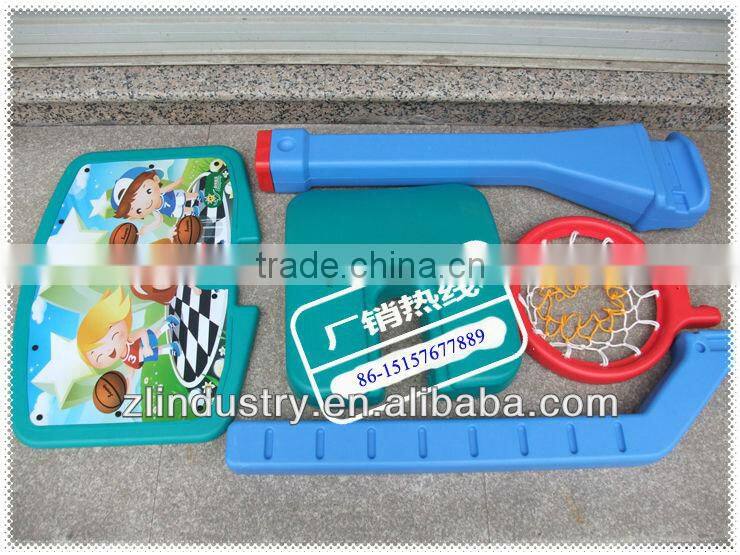 Children middle size basketball stands