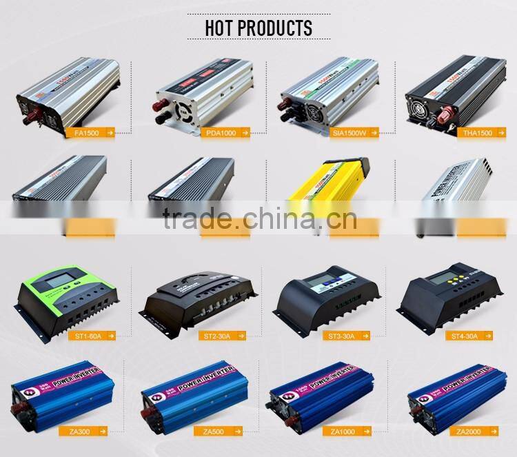 Modified sine wave 3000W charging power inverter dc to ac with UPS