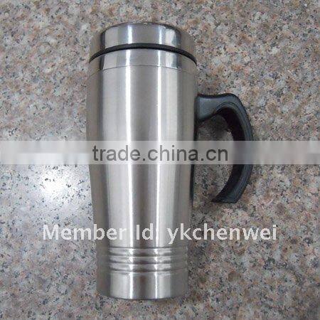 16oz new style double wall stainless steel travel mug