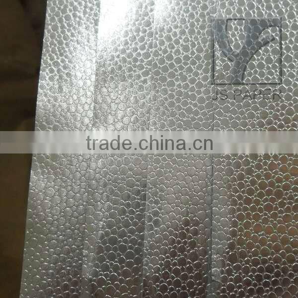 Silvery types of gift wrapping paper