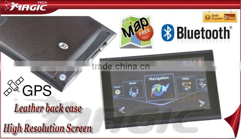 5 inch gps navigator with global map