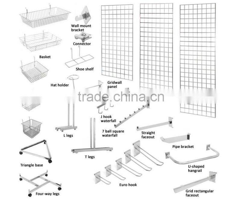 Ownace Multi-function Store Home Hanging Wire GridWall Panel