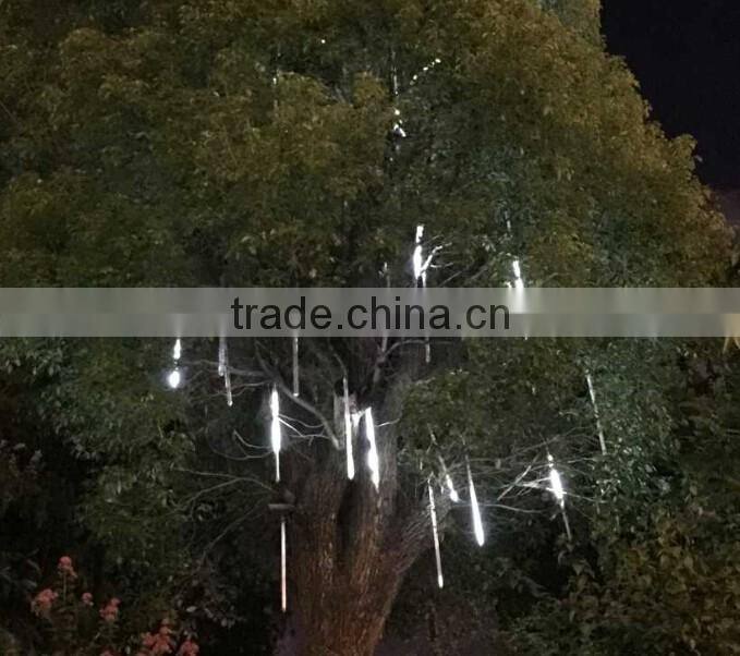 2016 new arrival Meteor Shower Rain Tubes Outdoor LED Meteor Tube Christmas Lights Holiday Light for New Year Decoration