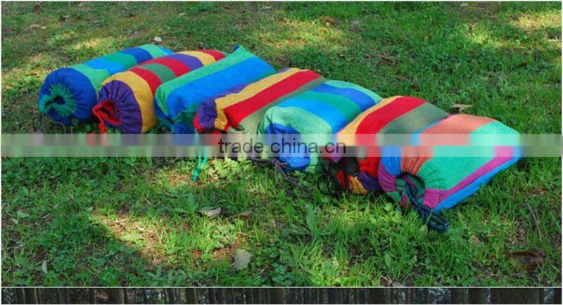 High quality portable camping hammock,canvas hammock,fabric hammock