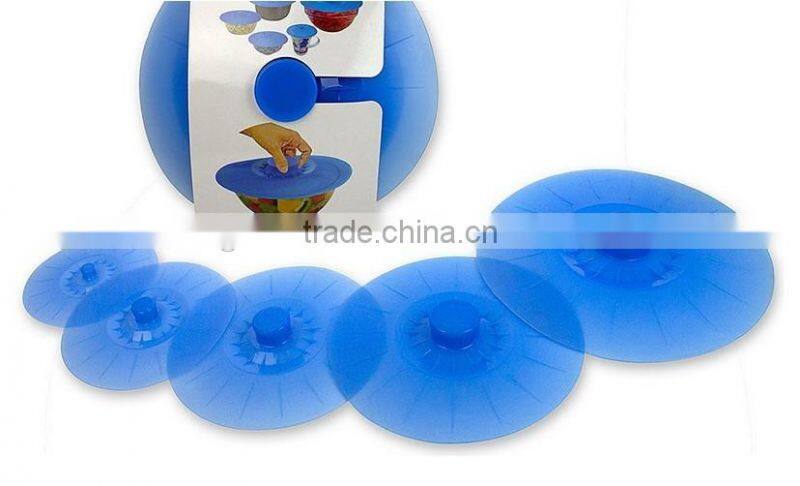 Multi Size Reusable Silicone Lids Food and Bowl Covers