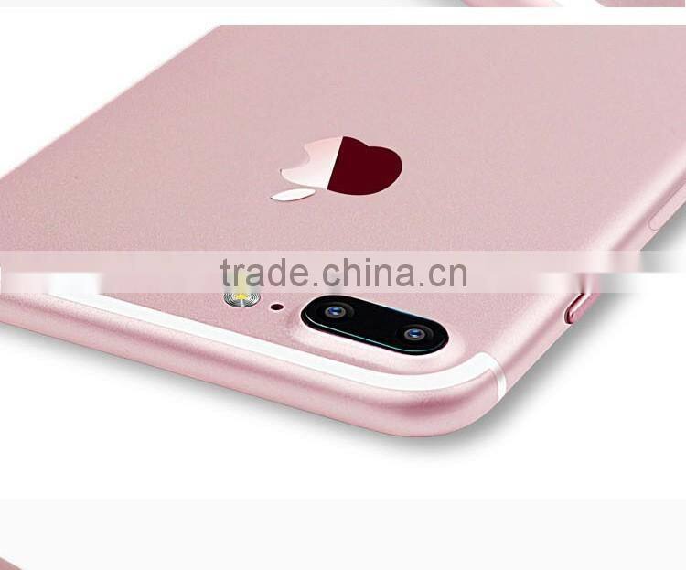 Hot selling mobile accessories for iphone 7 plus screen film camera lens tempered glass screen protector