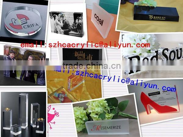 4*6 acrylic love photo cube frame