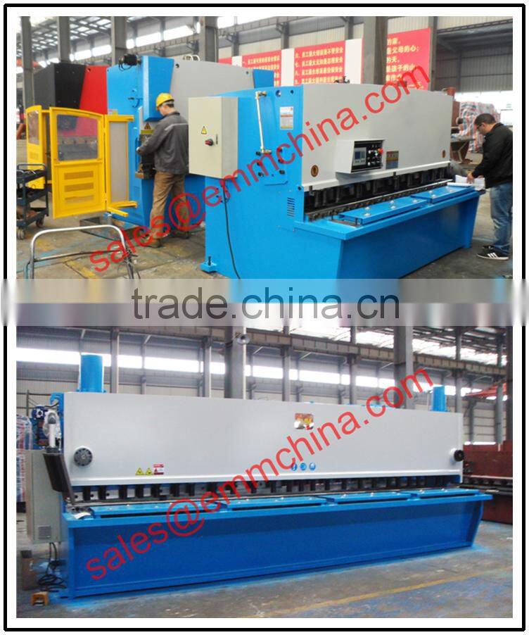 QC11K-16x2500 CNC hydraulic sheet metal plate shear
