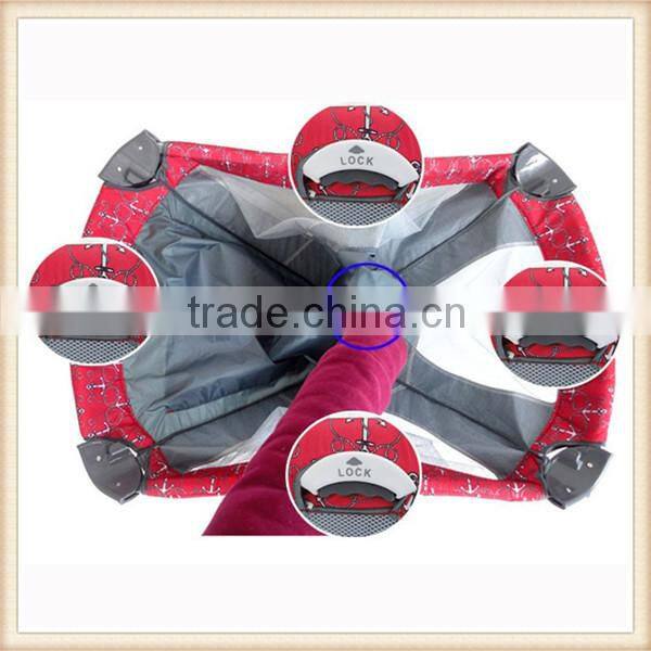 EN71 high quality folding baby travel crib multi-functional baby crib