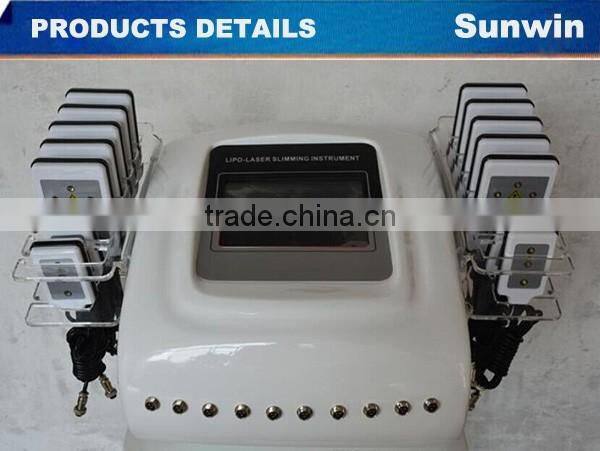 14pcs Dual Wave lipo-laser machine /lipolaser slimming weight loss machine