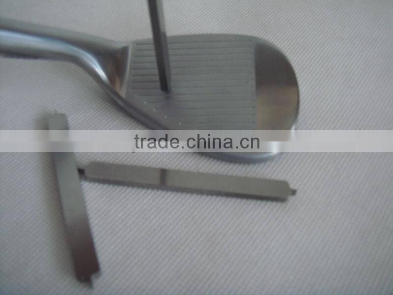 Golf Iron GROOVE SHARPENER U & V shaped grooves ideal for clubs wedges and irons