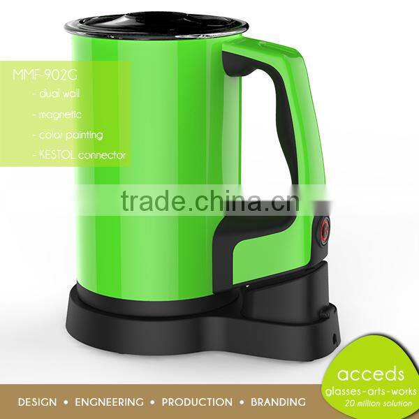 Stainless Steel One-Touch Operation Coffee Cappuccino Milk Frother