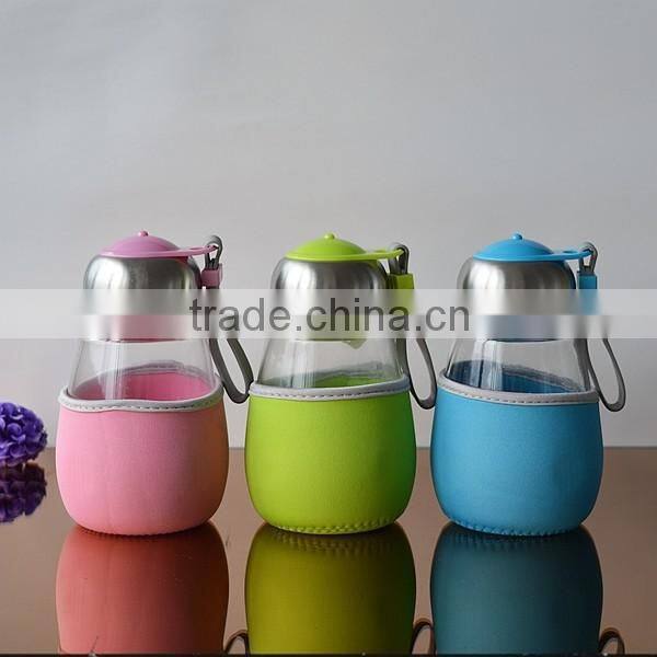 Festival promotional glass bottle