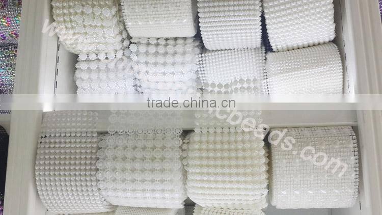 rhinestone silver diamond mesh sheet ribbon with 24 rows crystal bling