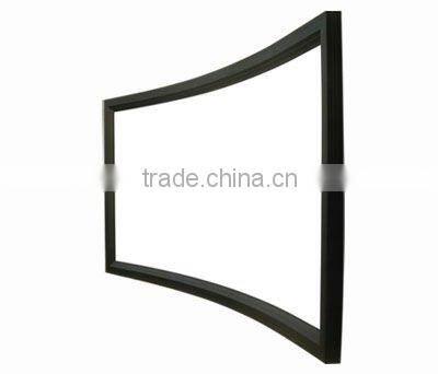 3d curved fixed frame screens