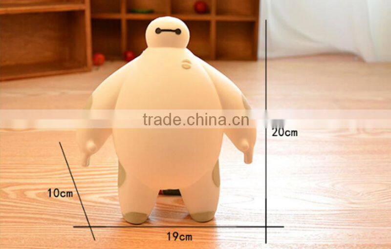 2015 hot and new silicone baymax toy / OEM silicone toys for kids /girls