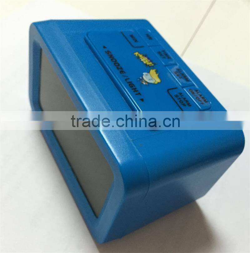 1688 clock movements silicone alarm clock for home decor