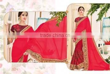 Blissful Teal Jacquard Silk Designer Saree/famous indian saree designers