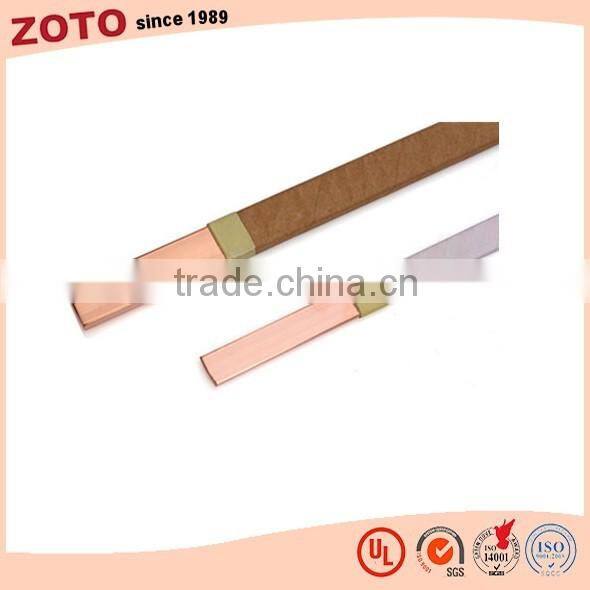 insulation material and enameled copper clad aluminium wire