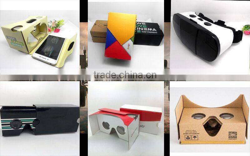 Virtual Reality Headset 3d Glasses VR Box 2.0 Samsung VR Gear Glasses for "4.7~6.5Inch"