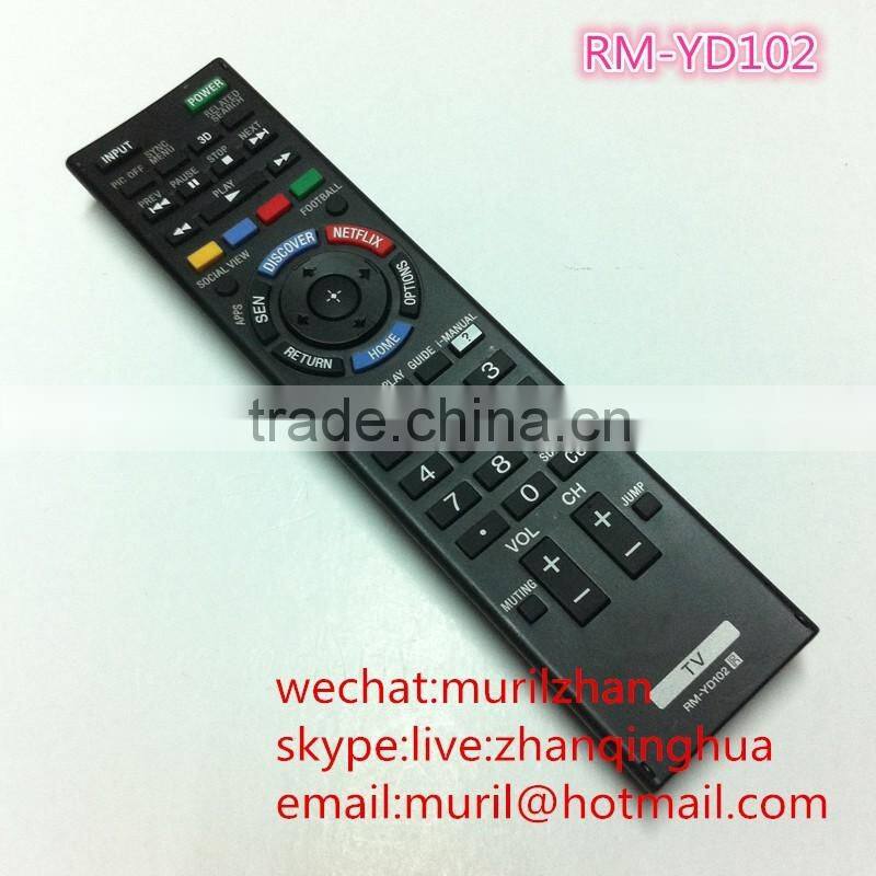 High Quality Black 52 Keys RM-YD102 For SONY TV Remote Control BD RMT-B109C RMT-B107C RMT-B104C RM-SA023 RM-ADU007